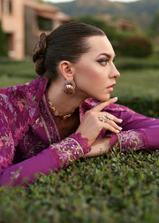 Kanwal Malik Zaina Embroidered Lawn Unstitched 3Pc Suit - ALVINA