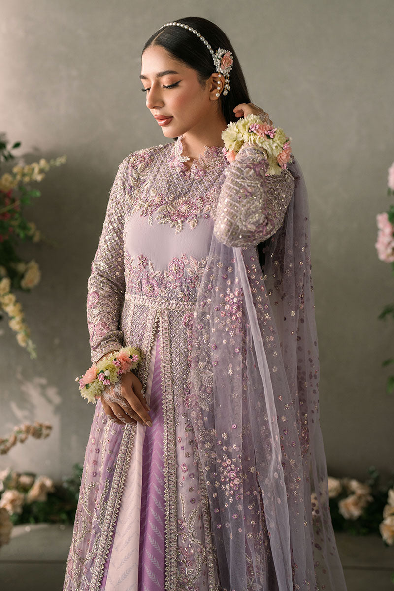 Mushq Mastani Evening Embroidered Chiffon Unstitched 3Pc Suit MCH-01 ALYANA