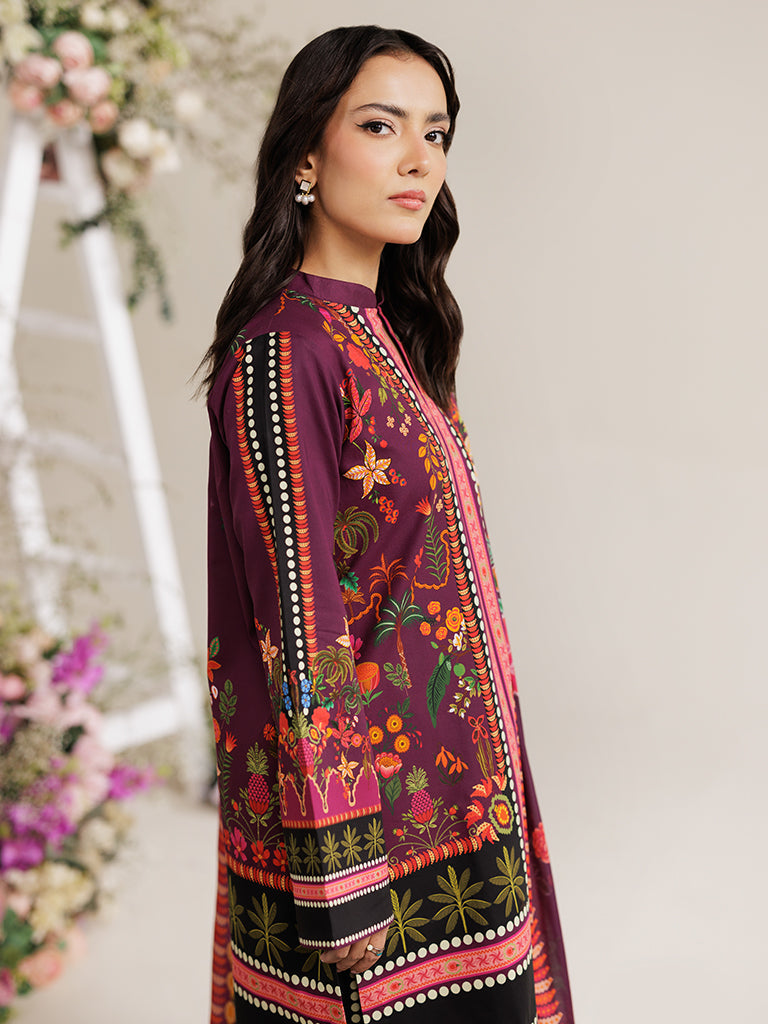 RajBari Amal Prints Exclusive 3Pc Unstitched Lawn Suit D-03