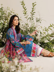 RajBari Amal Prints Exclusive 3Pc Unstitched Lawn Suit D-05