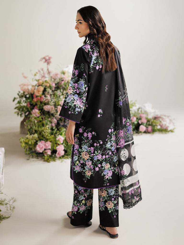 RajBari Amal Prints Exclusive 3Pc Unstitched Lawn Suit D-06