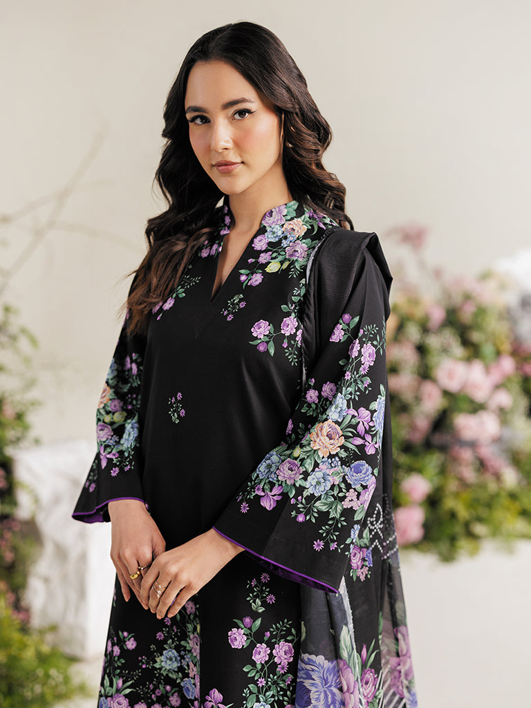 RajBari Amal Prints Exclusive 3Pc Unstitched Lawn Suit D-06