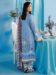 RajBari Amal Prints Exclusive 3Pc Unstitched Lawn Suit D-08