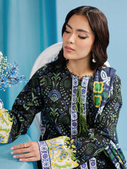 RajBari Amal Prints Exclusive 3Pc Unstitched Lawn Suit D-09