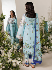 RajBari Amal Prints Exclusive 3Pc Unstitched Lawn Suit D-10