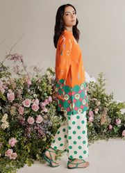 RajBari Amal Prints Exclusive 2Pc Unstitched Lawn Suit D-11