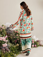 RajBari Amal Prints Exclusive 2Pc Unstitched Lawn Suit D-13