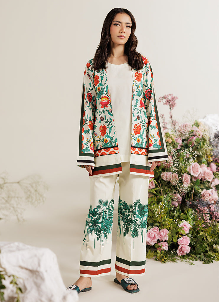 RajBari Amal Prints Exclusive 2Pc Unstitched Lawn Suit D-13