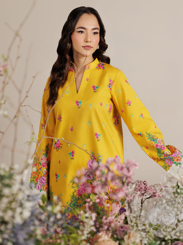 RajBari Amal Prints Exclusive 2Pc Unstitched Lawn Suit D-14