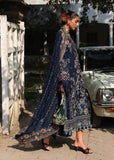 Hussain Rehar Kalabagh Unstitched Embroidered Lawn 3Pc Suit - Amalfi