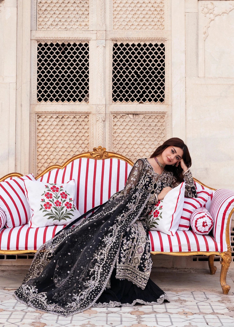 Maahi by Kanwal Malik Embroidered Organza Unstitched 3Pc Suit - AMAN