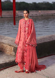 Hussain Rehar Embroidered Karandi Unstitched 3Pc Suit - Amani