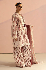 Coco by Zara Shahjahan Prints Unstitched Lawn 3Pc Suit D-01B AMARI
