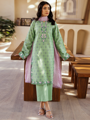 RajBari Amari Embroidered Lawn Jacquard Unstitched 3Pc Suit D-01