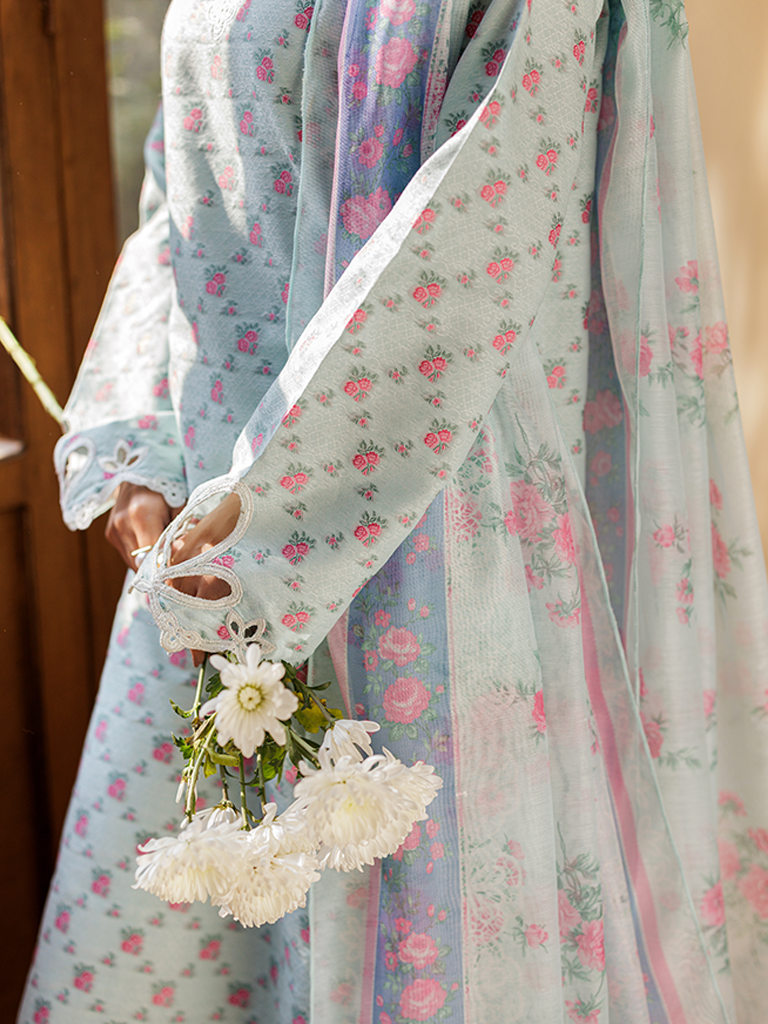 RajBari Amari Embroidered Lawn Jacquard Unstitched 3Pc Suit D-02