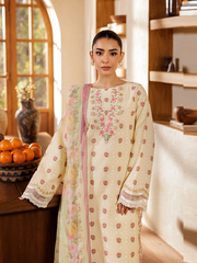 RajBari Amari Embroidered Lawn Jacquard Unstitched 3Pc Suit D-03