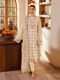 RajBari Amari Embroidered Lawn Jacquard Unstitched 3Pc Suit D-03