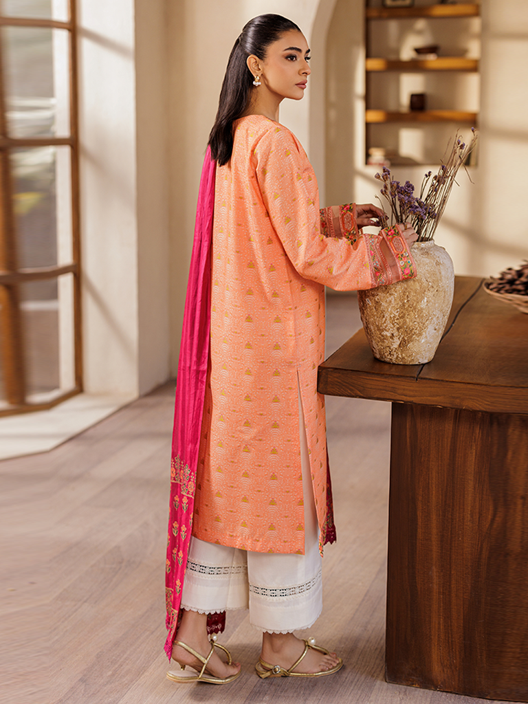 RajBari Amari Embroidered Lawn Jacquard Unstitched 3Pc Suit D-04