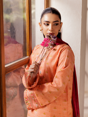 RajBari Amari Embroidered Lawn Jacquard Unstitched 3Pc Suit D-04