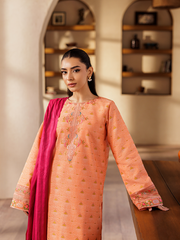 RajBari Amari Embroidered Lawn Jacquard Unstitched 3Pc Suit D-04