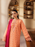 RajBari Amari Embroidered Lawn Jacquard Unstitched 3Pc Suit D-04