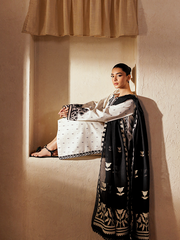 RajBari Amari Embroidered Lawn Jacquard Unstitched 3Pc Suit D-05