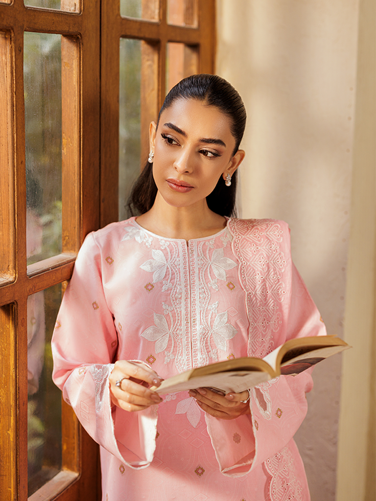 RajBari Amari Embroidered Lawn Jacquard Unstitched 3Pc Suit D-06