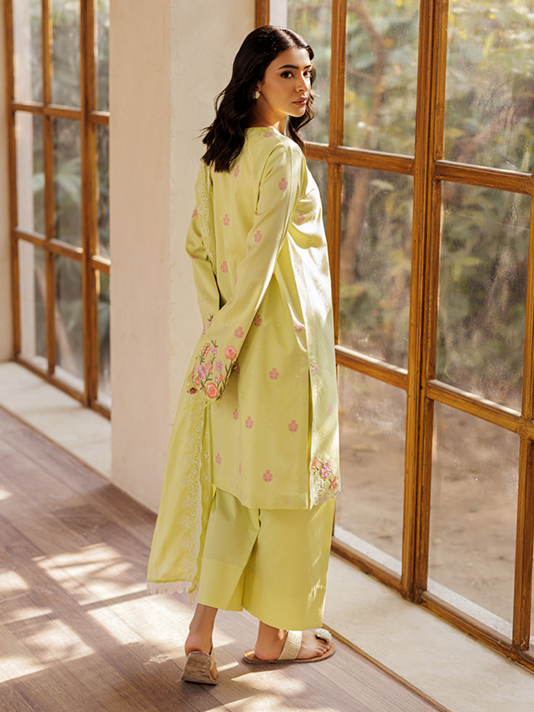 RajBari Amari Embroidered Lawn Jacquard Unstitched 3Pc Suit D-08