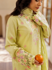 RajBari Amari Embroidered Lawn Jacquard Unstitched 3Pc Suit D-08