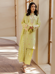 RajBari Amari Embroidered Lawn Jacquard Unstitched 3Pc Suit D-08