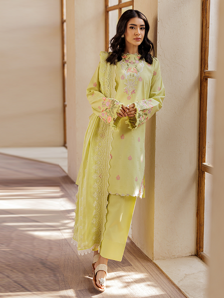 RajBari Amari Embroidered Lawn Jacquard Unstitched 3Pc Suit D-08