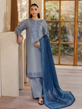 RajBari Amari Embroidered Lawn Jacquard Unstitched 3Pc Suit D-09