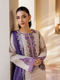 RajBari Amari Embroidered Lawn Jacquard Unstitched 3Pc Suit D-11