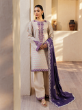 RajBari Amari Embroidered Lawn Jacquard Unstitched 3Pc Suit D-11