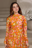 Feathers Premium Printed Lawn Unstitched 3Pc Suit Amber Dust-FT663