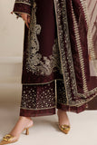 Farasha Luxury Formal Embroidered Chiffon Unstitched 3Pc Suit - Amber Muse