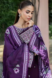 Farasha Embroidered Khaddar Unstitched 3Pc Suit - Ambril