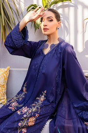UNS by Zoya & Fatima Luxury Lawn 3Pc Suit - Amira