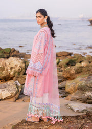 Siraa by Sadaf Fawad Khan Embroidered Lawn Unstitched 3Pc Suit - Amira (B)