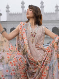 Maya by Faiza Faisal Embroidered Luxury Lawn Unstitched 3Pc Suit - Amirah