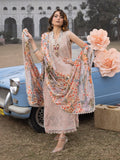 Maya by Faiza Faisal Embroidered Luxury Lawn Unstitched 3Pc Suit - Amirah