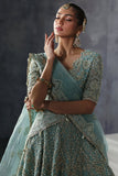 Afrozeh Embroidered Luxury Bridal Organza Unstitched 3Pc Suit AFB-24-08 AMORE