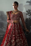 Afrozeh Embroidered Luxury Bridal Net Unstitched 3Pc Suit AFB-24-01 ANASTASIA