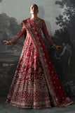 Afrozeh Embroidered Luxury Bridal Net Unstitched 3Pc Suit AFB-24-01 ANASTASIA