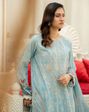 Gulnaar by Noorangi Unstitched Festive Embroidered Lawn 3Pc Suit - Anika