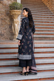 Afrozeh Damask The Holiday Unstitched Lawn 3Pc Suit AL-25-V2-06B ANISA