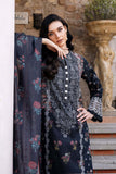 Afrozeh Damask The Holiday Unstitched Lawn 3Pc Suit AL-25-V2-06B ANISA