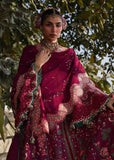 Hussain Rehar Kalabagh Unstitched Embroidered Lawn 3Pc Suit - Anjas