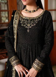 Neeshay Shagun Embroidered Raw Silk Unstitched 3Pc Suit - ANJUMAN