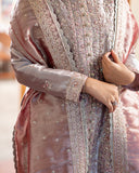 Mushq Sunehri Ramsha Edit Lama Silk Stitched 3Pc Suit - Anoushay